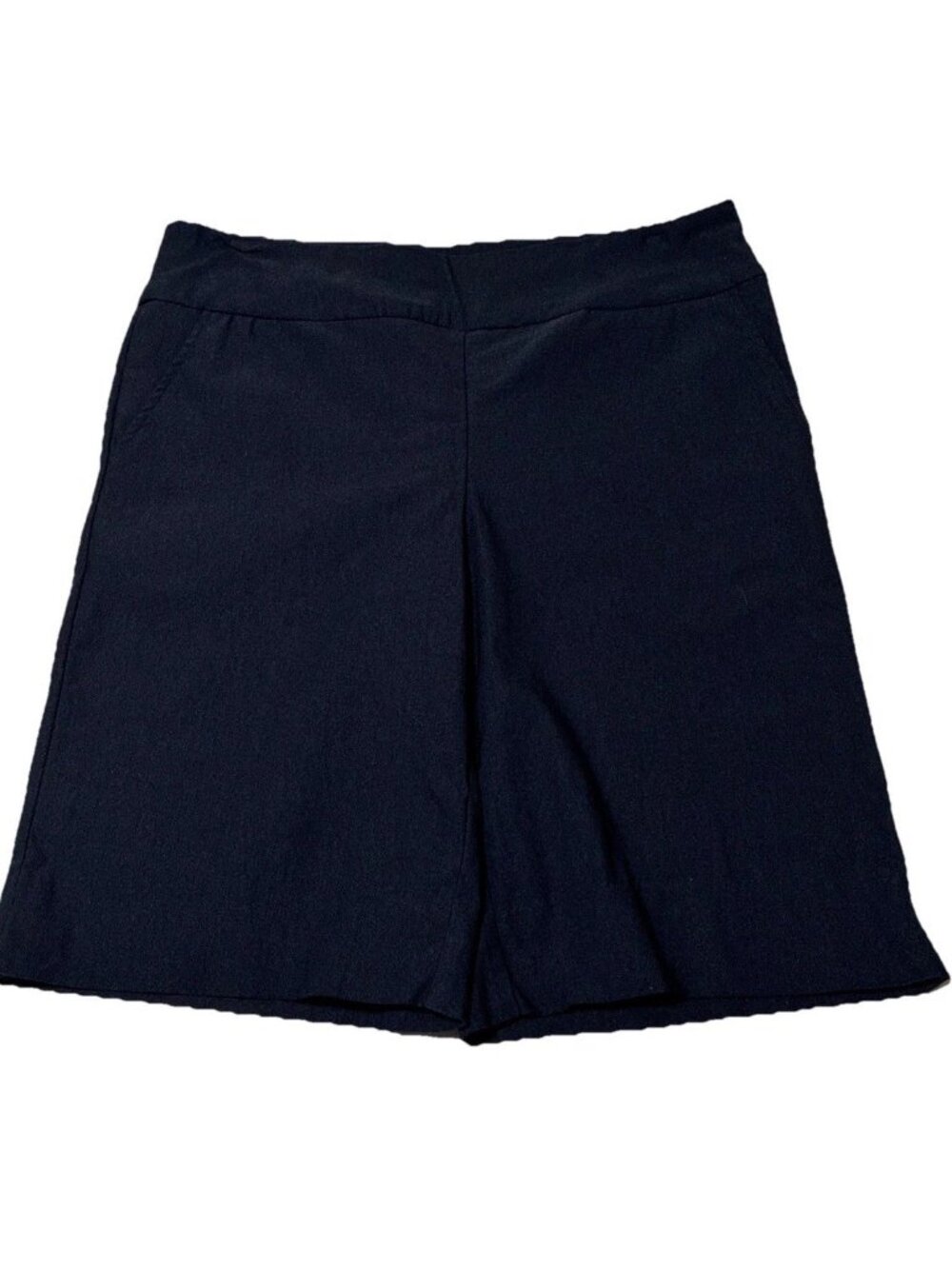 Lior Paris Women Size 2 Navy Blue Terri Pull On Stretch Tummy Control Shorts